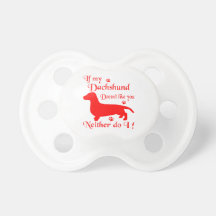 ALL THINGS DACHSHUND PACIFIER