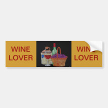 ALL THINGS WINE BUMPER STICKER
