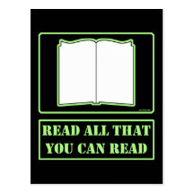 All You Can Read Postcards