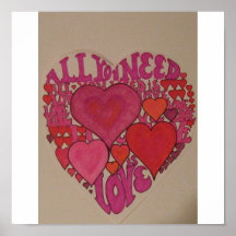 All you need is love! poster