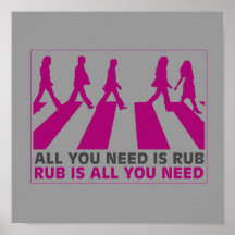 ALL YOU NEED IS RUB PRINT