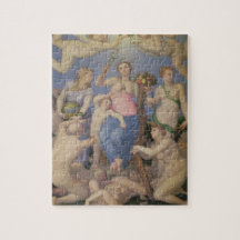 Allegory of Happiness, c.1567 (oil on copper) Puzzles
