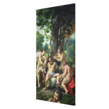 Allegory of the Vices, 1529-30 Canvas Print