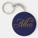 "Allen" Name-Branded Gift Key-chain Keychain