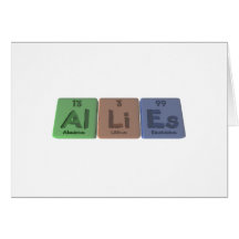 Allies-Al-Li-Es-Aluminium-Lithium-Einsteinium Card
