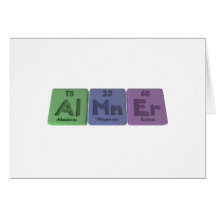 Almner-Al-Mn-Er-Aluminium-Manganese-Erbium Cards
