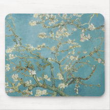 Almond tree in blossom by Vincent Van Gogh Mousepads