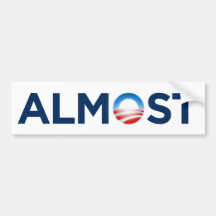 ALMOST BUMPER STICKERS