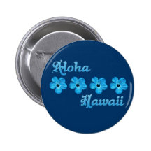Aloha Hawaii Button