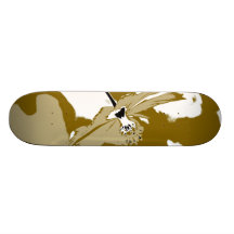 Alone Flower - Fine Art Skateboard