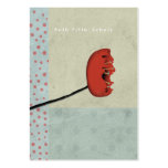 Alone hope poppy nature simple bloom business card