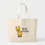 Alpacas ate my Homework Bag