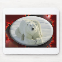 ALPHA POALR BEAR MOUSEPAD