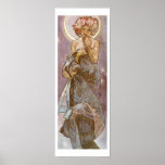 Alphone Mucha ~ The Moon 1902 Poster