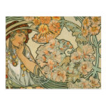 Alphonse Mucha Art Post Cards