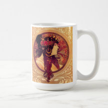Alphonse Mucha Donna Orechini Mug