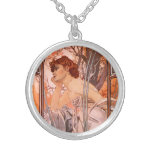 Alphonse Mucha Evening Reverie Necklace