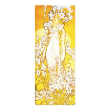 Alphonse Mucha Lily Print Photo Print