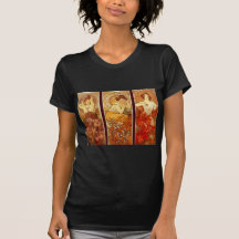 Alphonse Mucha Tee Shirts