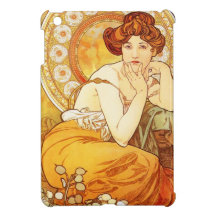 Alphonse Mucha Topaz iPad Mini Case