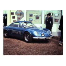 Alpine Renault at Le Mans 1968 Post Cards