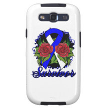 ALS Survivor Rose Grunge Tattoo Samsung Galaxy SIII Cases
