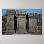 Altar stones, Mithraic Roman Temple, Hadrian's Wal Poster