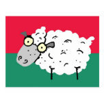 alternative welsh flag postcard