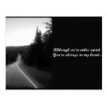 Although we're apart postcards
