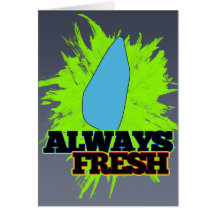 Always Fresh Saint Lucia Greeting Cards
