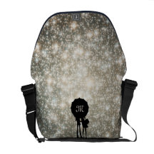 Always look on the bright side of life! messenger bags