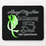Always My Hero In Memory Dad - Lymphoma Mouse Pad