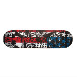 AM Radio "Patriot Politics" Custom Skate Board