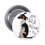 Am Wild Animal Pinback Buttons