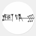 Ama-gi Round Sticker
