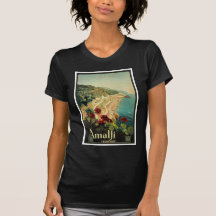 Amalfi, Italy vintage poster Shirts