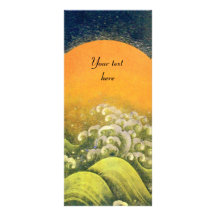 AMATERASU , SUN GODDESS ,yellow green black Rack Cards
