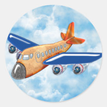 Amazing Aeroplane Sticker