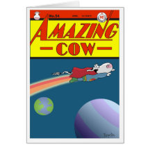 AMAZING COW CARD