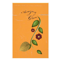 Amazing Grace Harvest Stationery