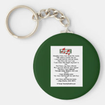 Amazing Grace Hymn Keychains