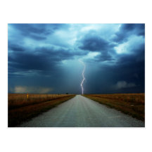 Amazing Lightning Postcard