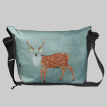 Amber & Azure Buck Messenger Bag messenger bags