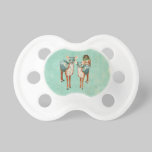 Amber & Azure Deer & Rose Owl Pacifier pacifiers