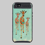 Amber & Azure GIraffes iPhone 5 Skinit Case skinit case