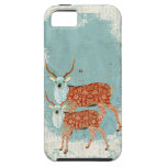 Amber Ornate Deer iPhone Case iPhone 5 Cases
