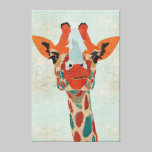 Amber Peeking Giraffe Canvas canvas prints