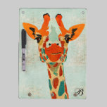 Amber Peeking Giraffe Dry Erase Board dry erase boards