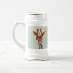 Amber Peeking Giraffe Stein mugs