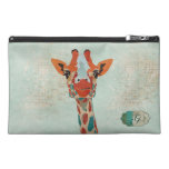 Amber Peeking Giraffe Travel Accessory Bag
